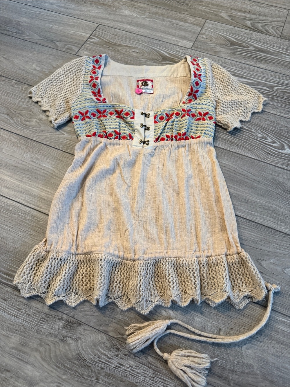 Free People Y2K Knitted Top, Size 2